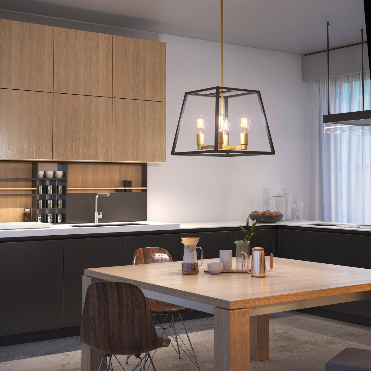 Carter Square Pendant