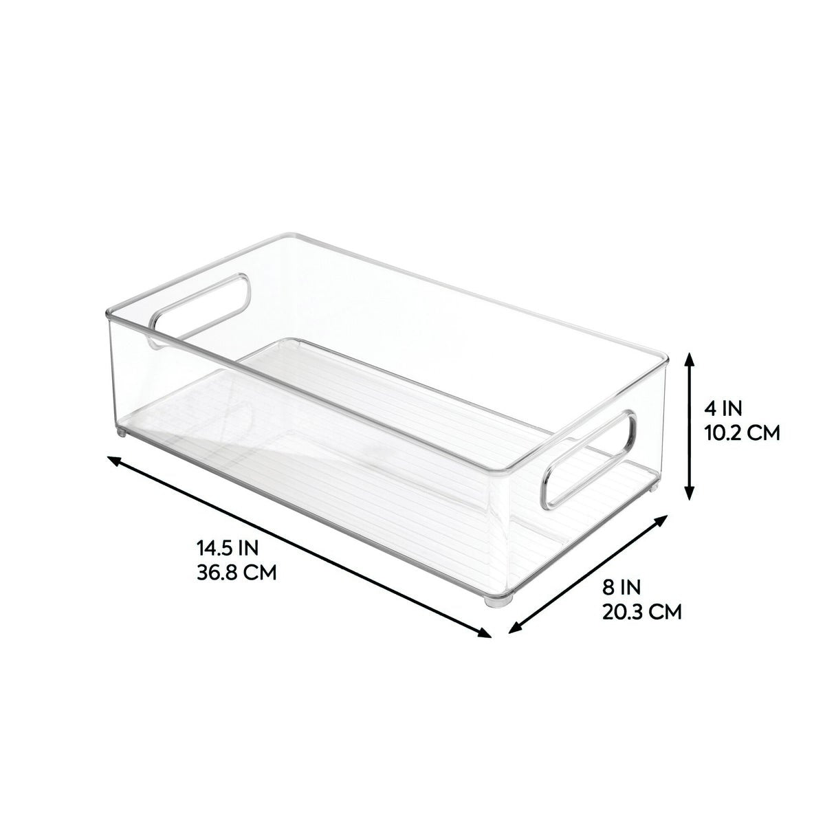 iDESIGN Kitchen Bins, 4-piece Set