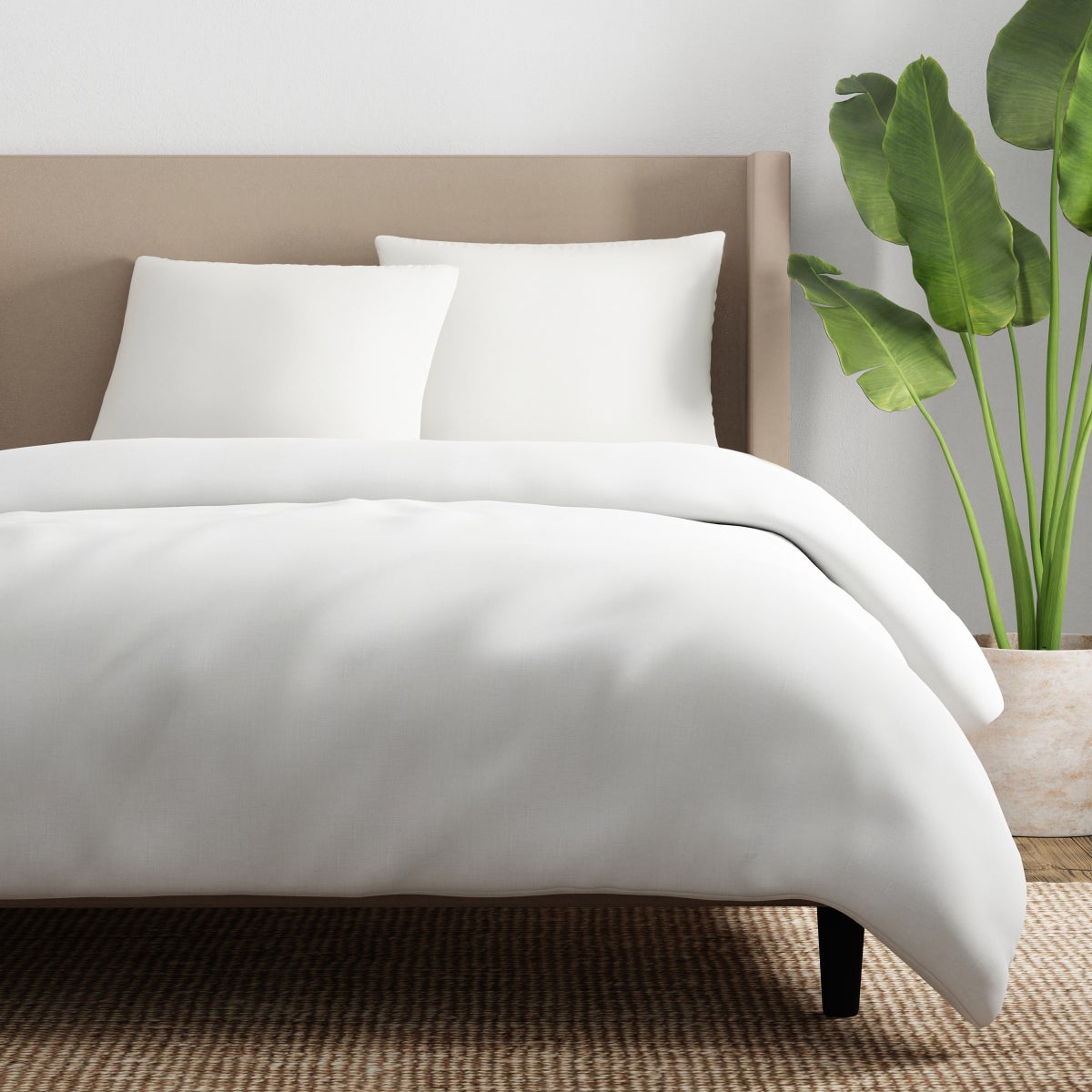 NEW - AllerEase Organic Cotton Top Allergy Protection Pillow, 2-pack