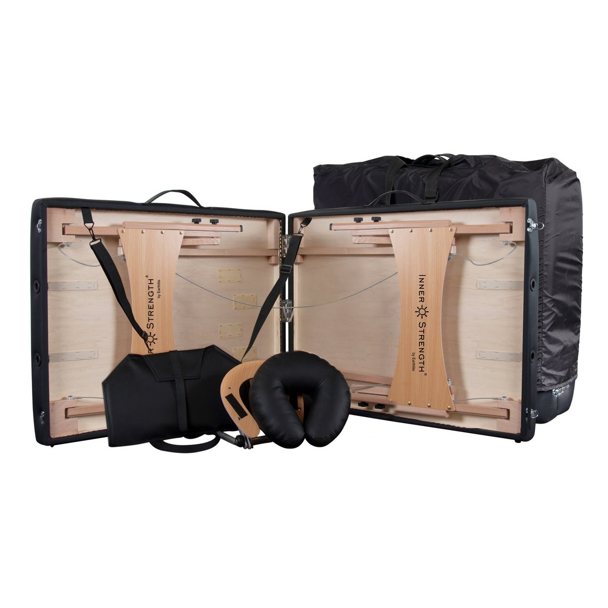 NEW - Inner Strength Sycamore Portable Massage Table Package by Earthlite