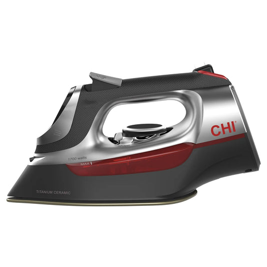 CHI Electronic Clothing Iron with Retractable Cord - Retail $69