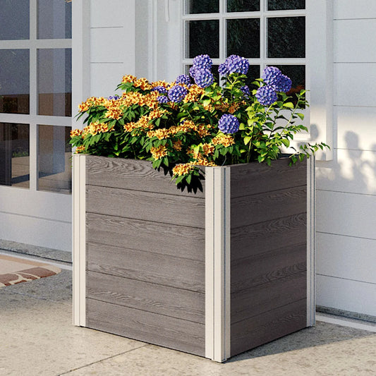 LIKE NEW - Costco - Vita Urbana 22" Cube Planter, 2-pack - Retail $199