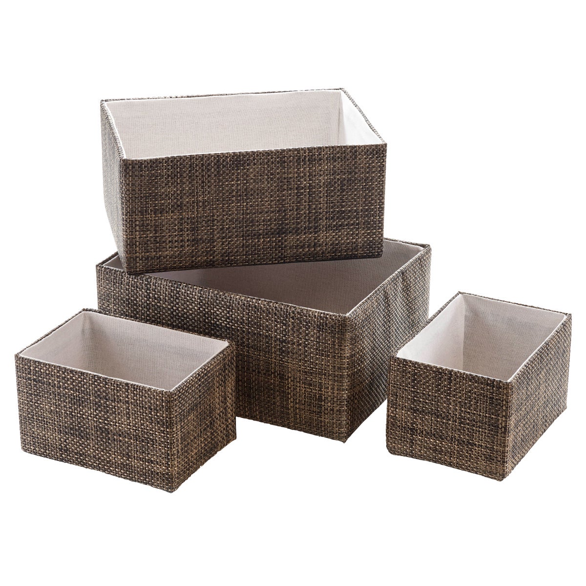 NEW - Mesa Storage Baskets, Set of 4