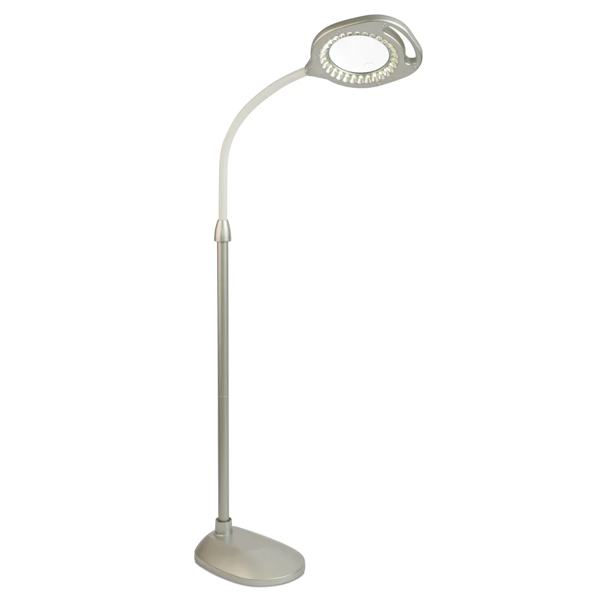 OttLite 2-in-1 LED Magnifier Floor and Desk Lamp- Retail $67