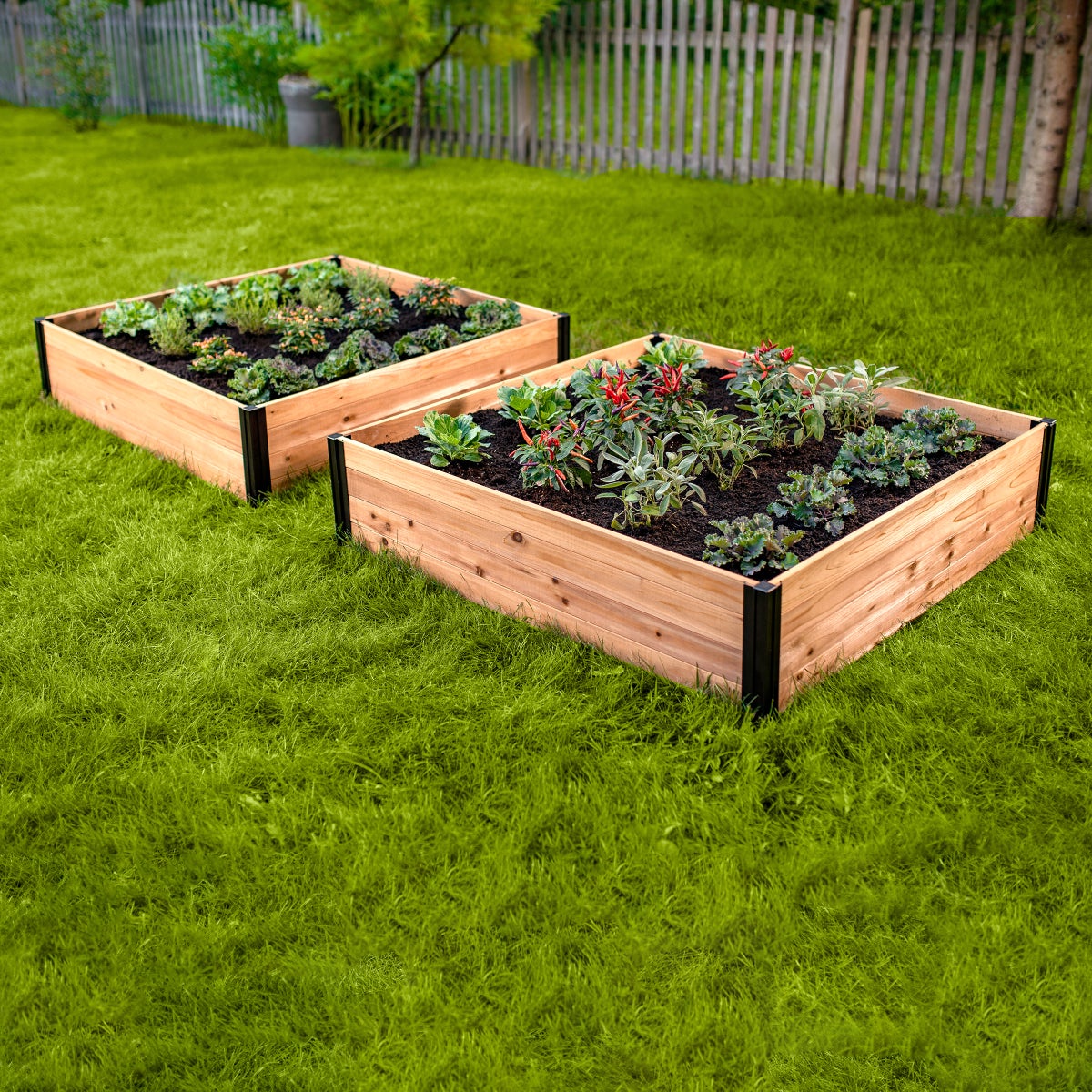NEW - Vita Mezza Modular Garden Bed, 2-pack