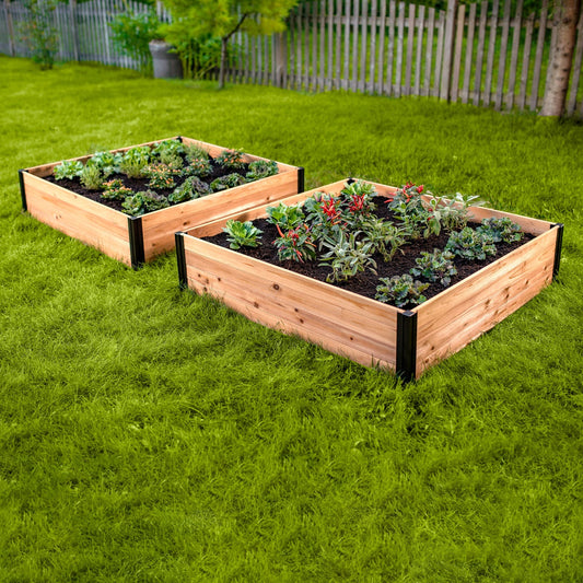NEW - Vita Mezza Modular Garden Bed, 2-pack