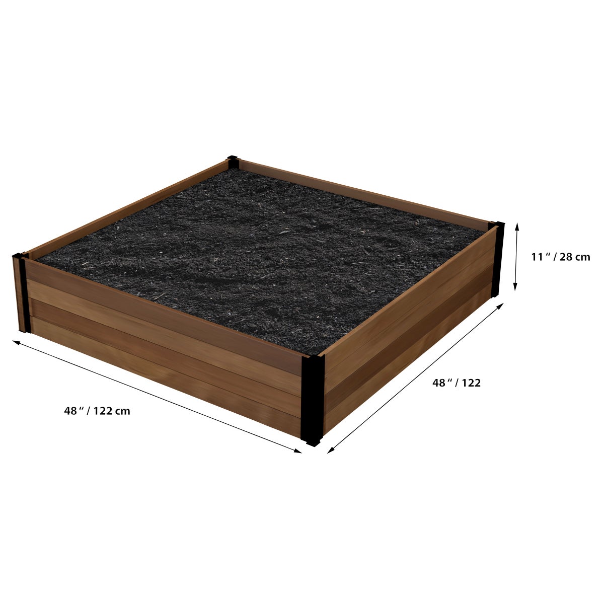 NEW - Vita Mezza Modular Garden Bed, 2-pack