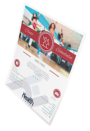 Office Depot® Brand Laminating Pouches, Letter Size, 5 Mil, Clear, Pack Of 50