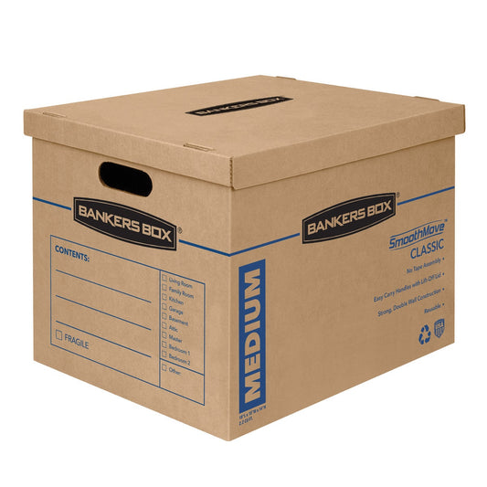 Bankers Box SmoothMove Classic Moving Kit Boxes, 20-pack - Retail $65