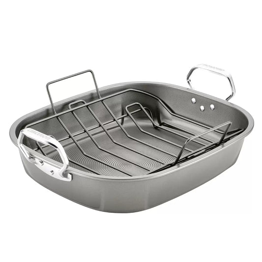 Costco - Circulon Oval Roaster With Rack - Retail $34