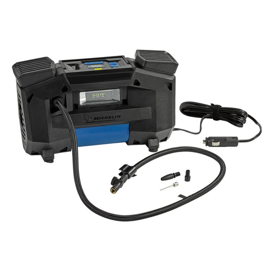 Michelin Programmable Super-Fast Double Piston Digital Tire Inflator