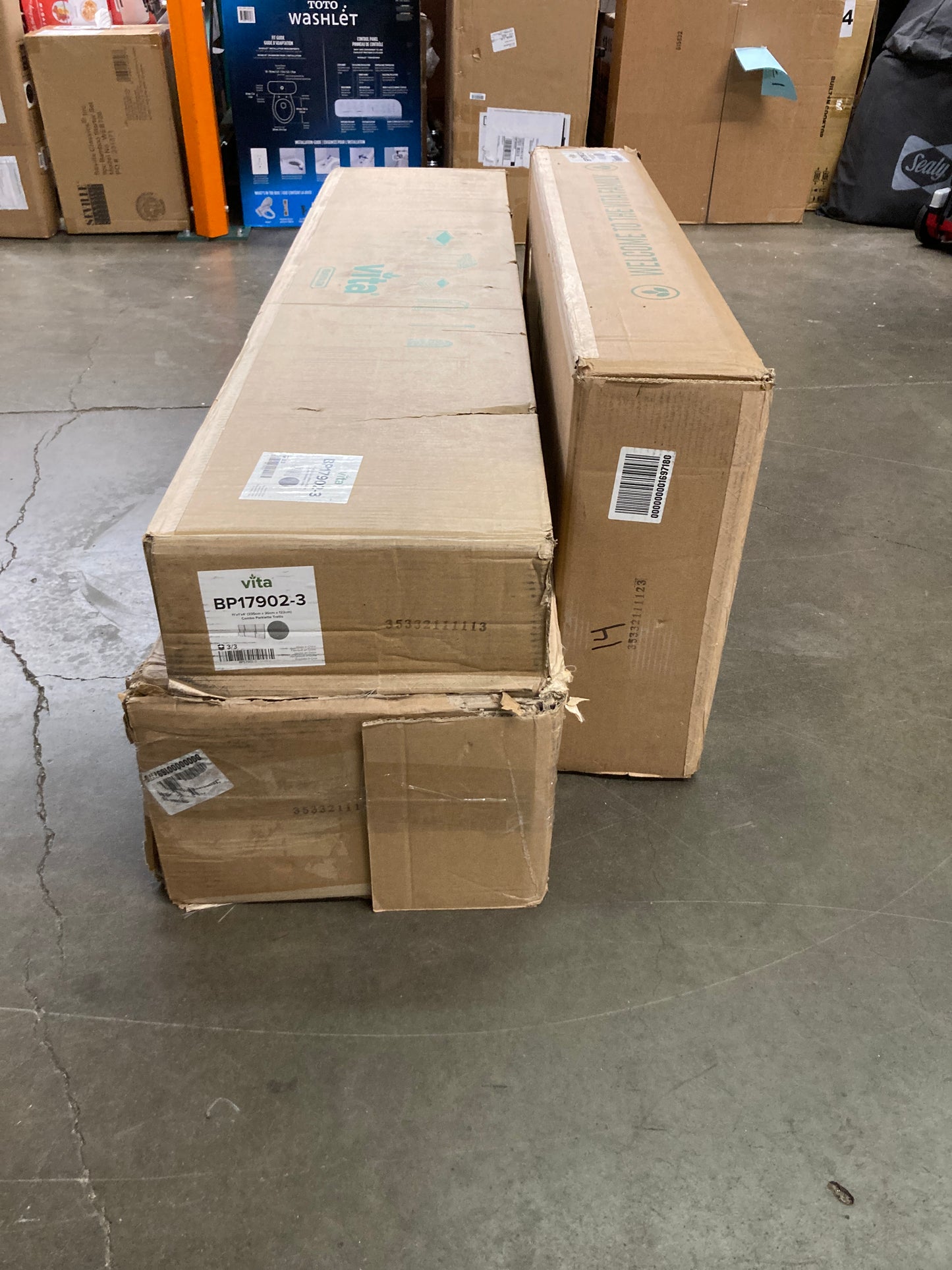 Costco - Vita Urbana 11' Parklette Planter Combo with Trellis - Retail $799 Default Title