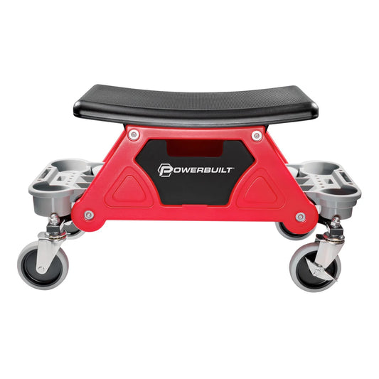 Powerbuilt Heavy Duty Rolling Seat - Retail $64