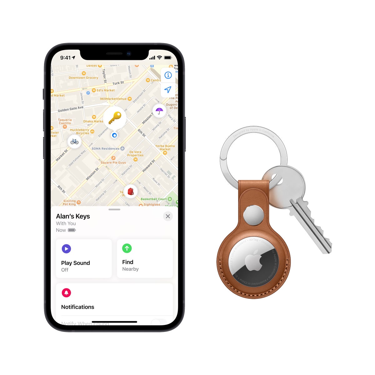 Apple AirTag, 4-pack