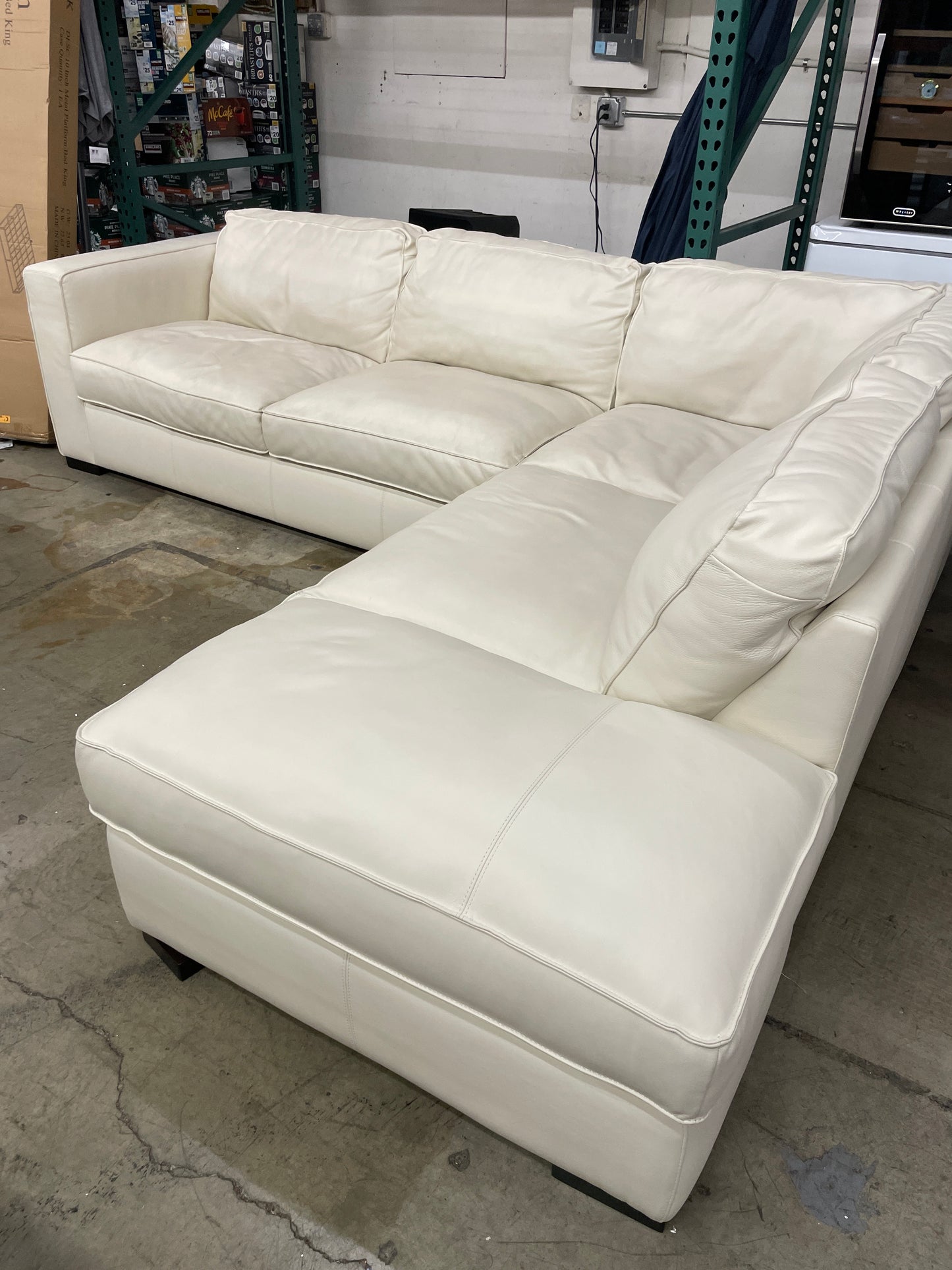 Natuzzigroup Leather Sectional