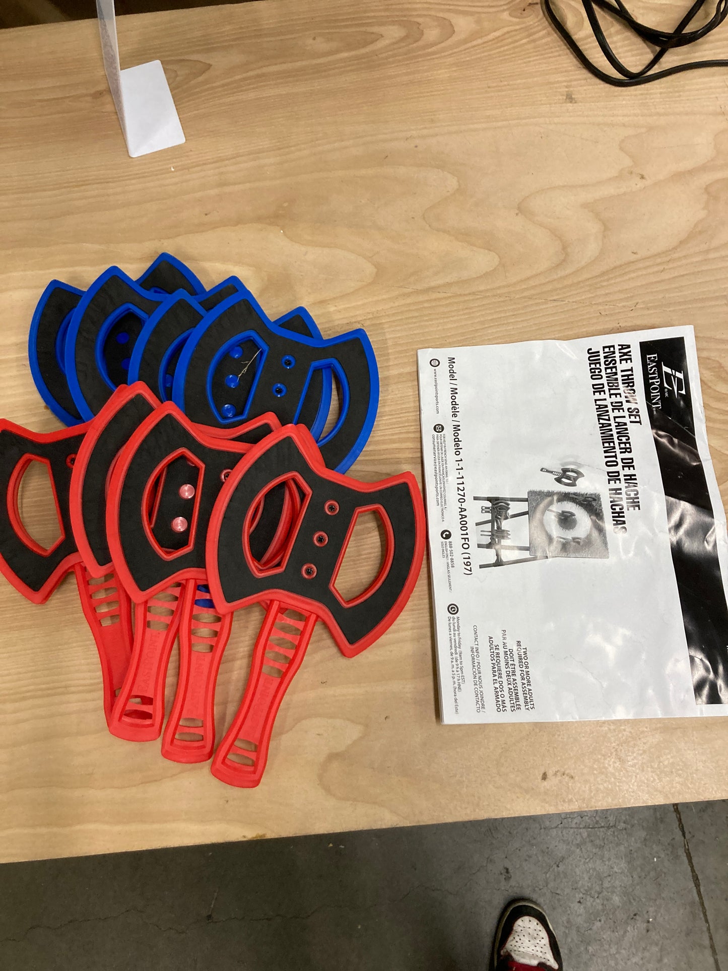 Costco - EastPoint Axe Throw Set - Retail $84