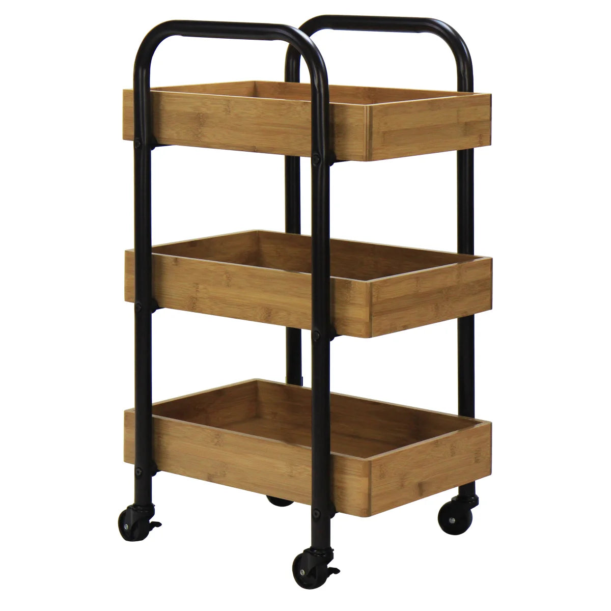 NEW - Oceanstar 3-tier Storage Cart- Retail $79