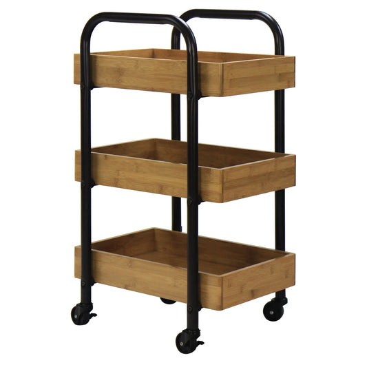 NEW - Oceanstar 3-tier Storage Cart- Retail $79
