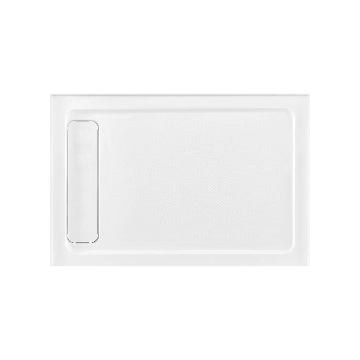 NEW - Ove Decors Erika 48" x 32" Shower Base with Reversible Drain - Retail $250