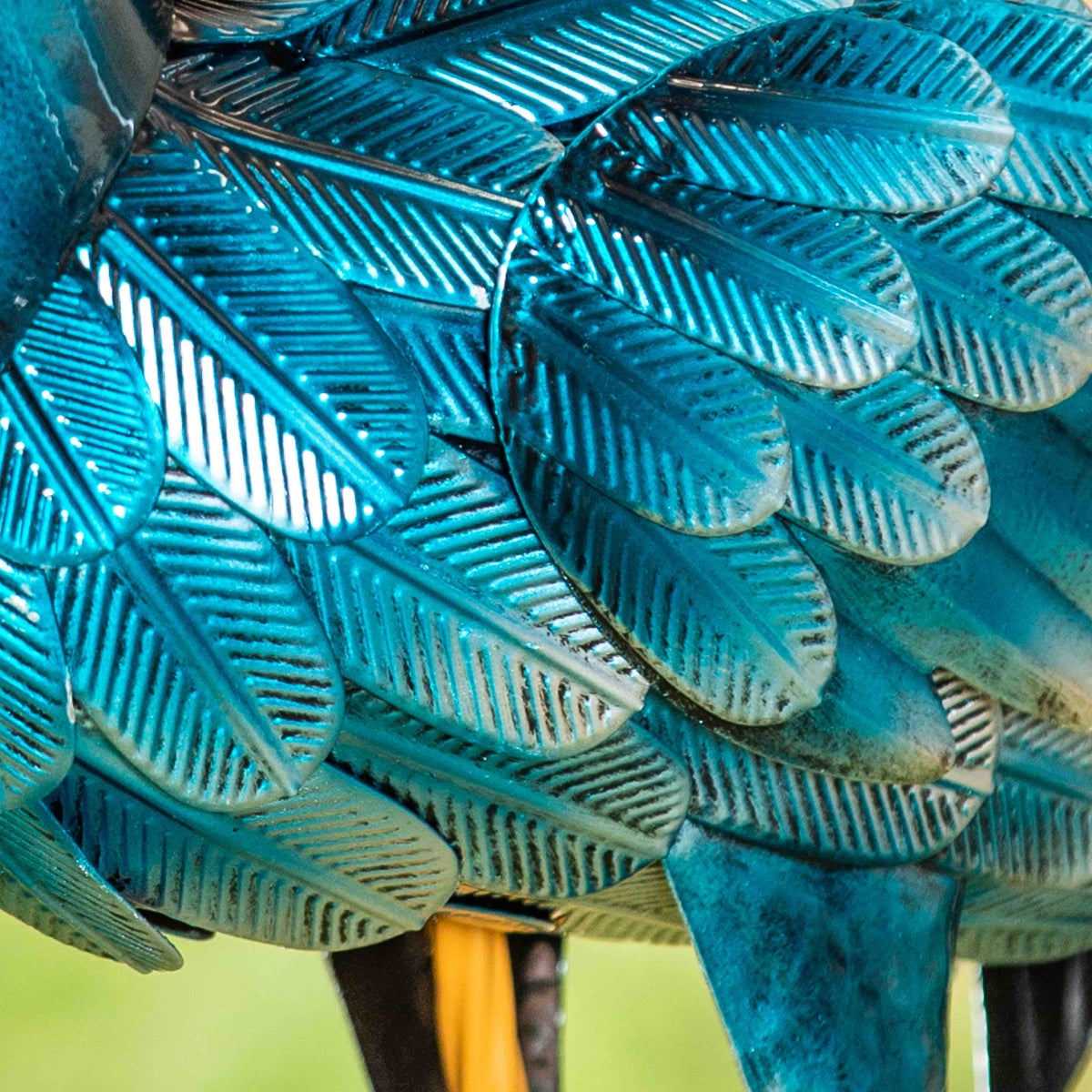 35” Blue Heron Statue Pair - Retail $40