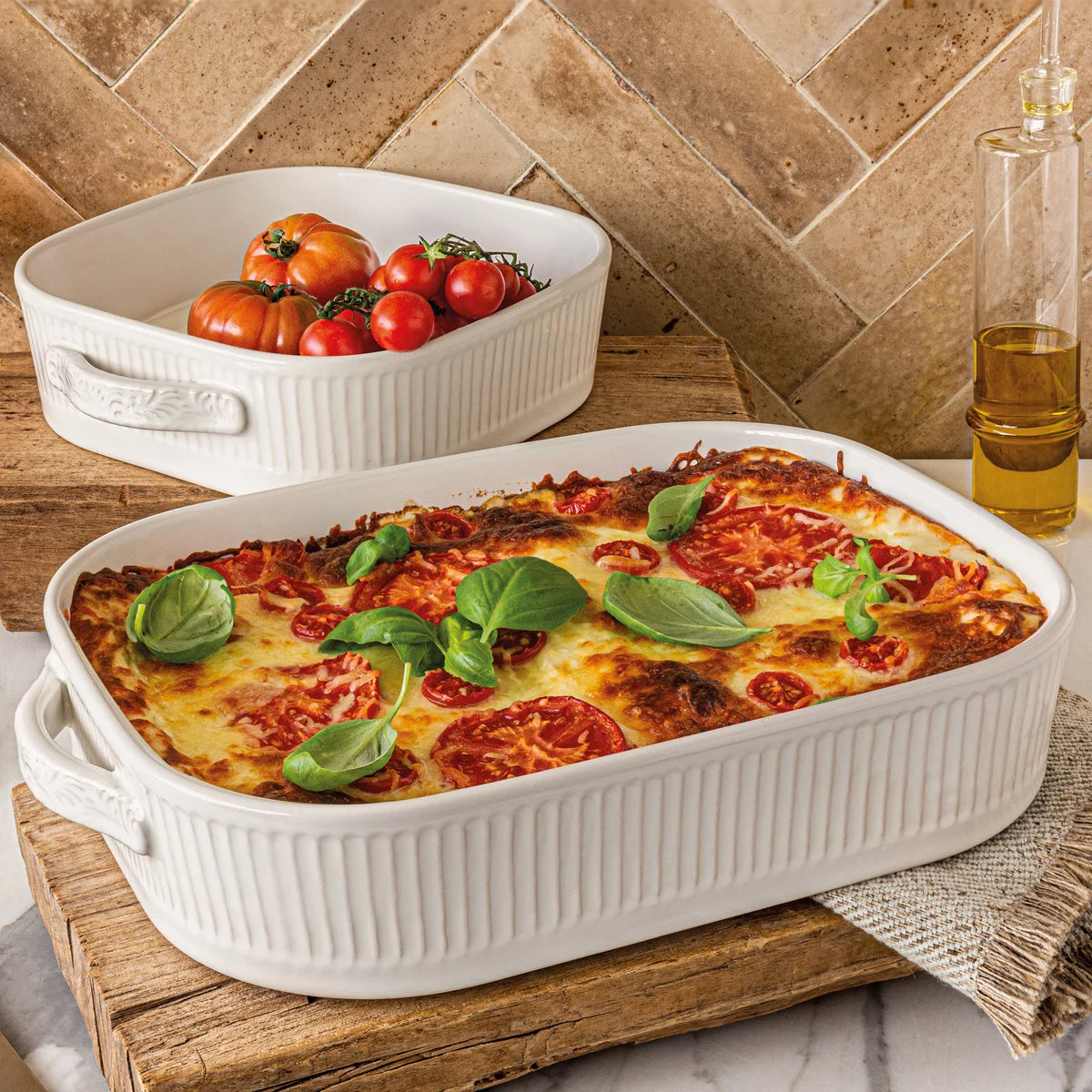 overandback 2-piece Casserole Set- Retail $25