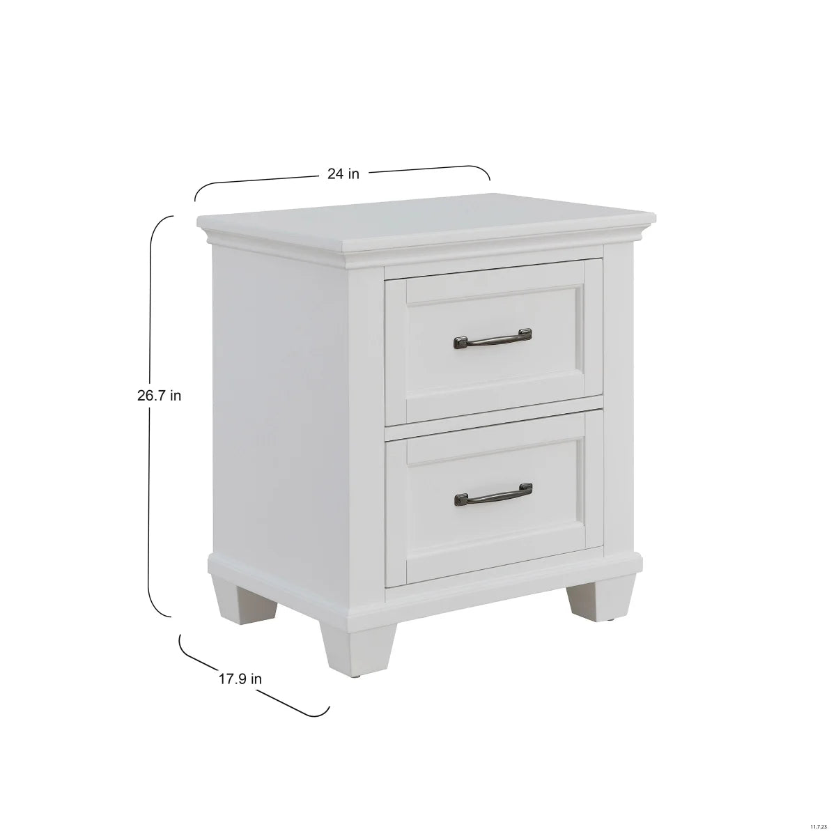 NEW - Rose Nightstand - Retail $399
