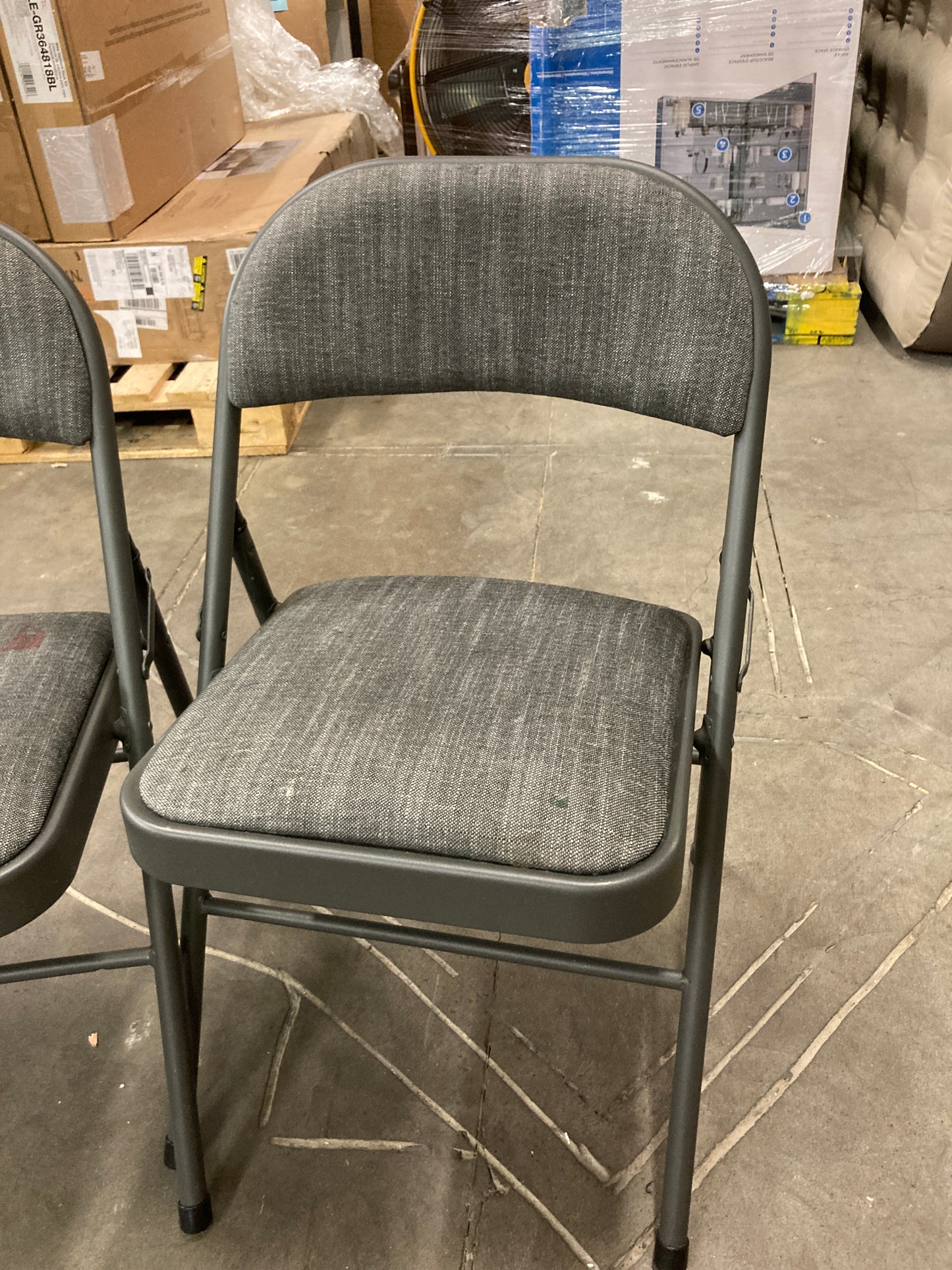 Costco - Maxchief Upholstered Padded Folding Chair - Retail $25 Default Title