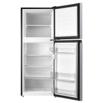 Midea Compact Refrigerator, 2-Door, 4.5 cu ft, Stainless Steel - Retail $149