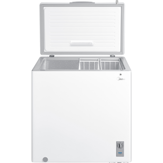 NEW w/ dmg - Midea Convertible Chest Freezer with Interior LED Light, 7.0 cu ft - Retail $269
