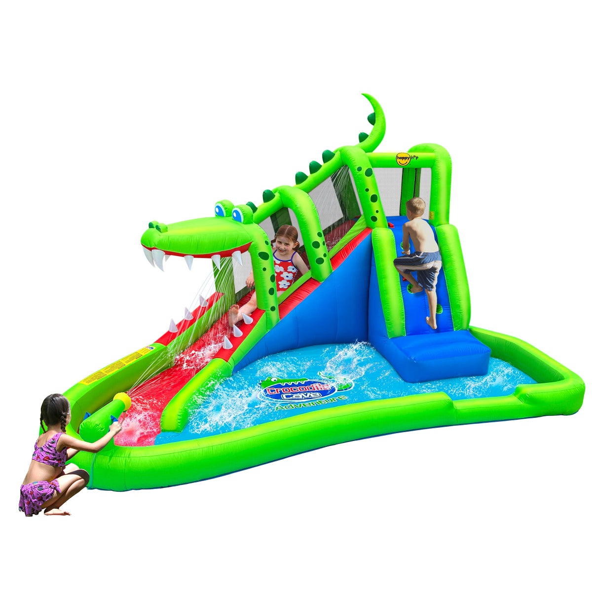 NEW - Crocodile Cave Adventure Water Slide