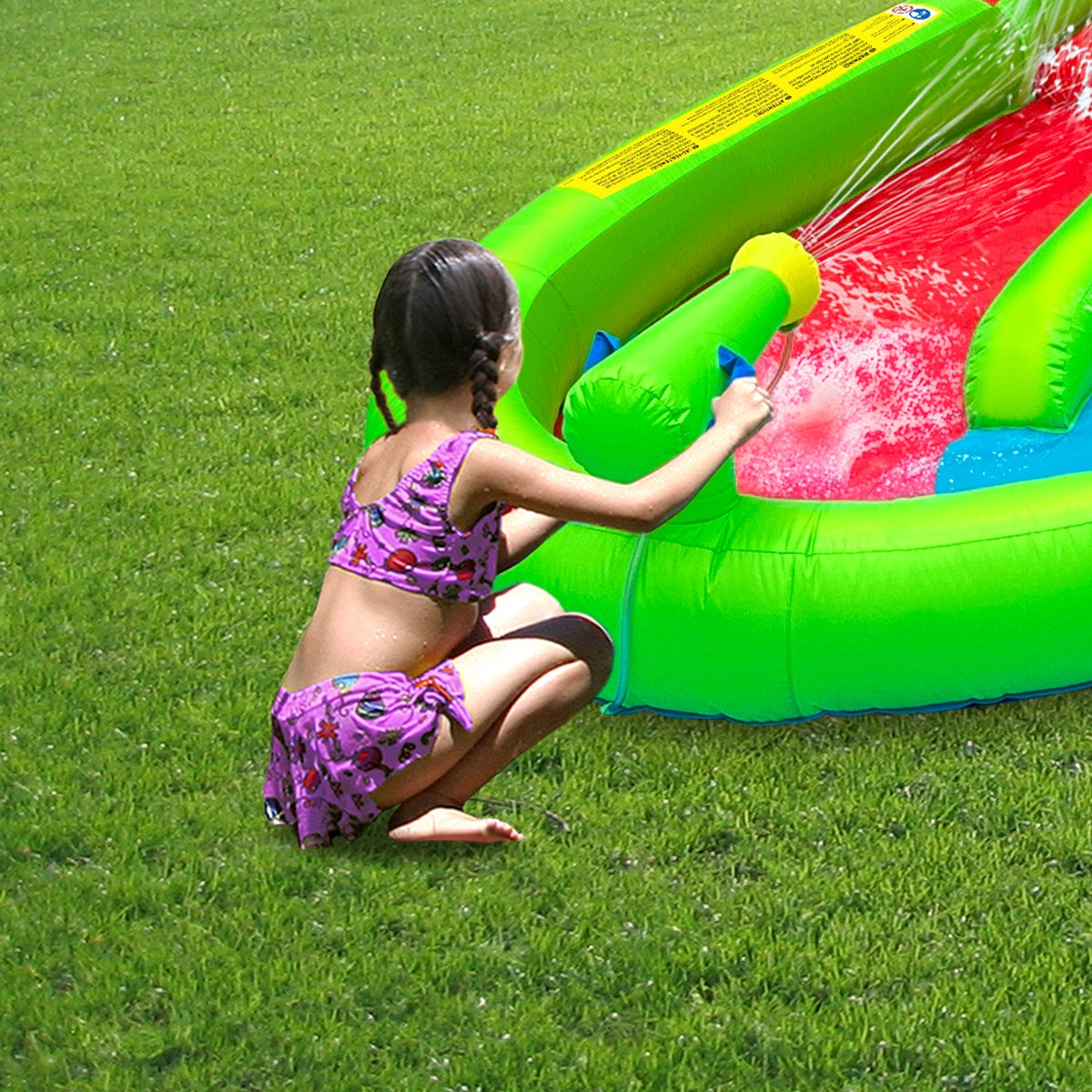 NEW - Crocodile Cave Adventure Water Slide