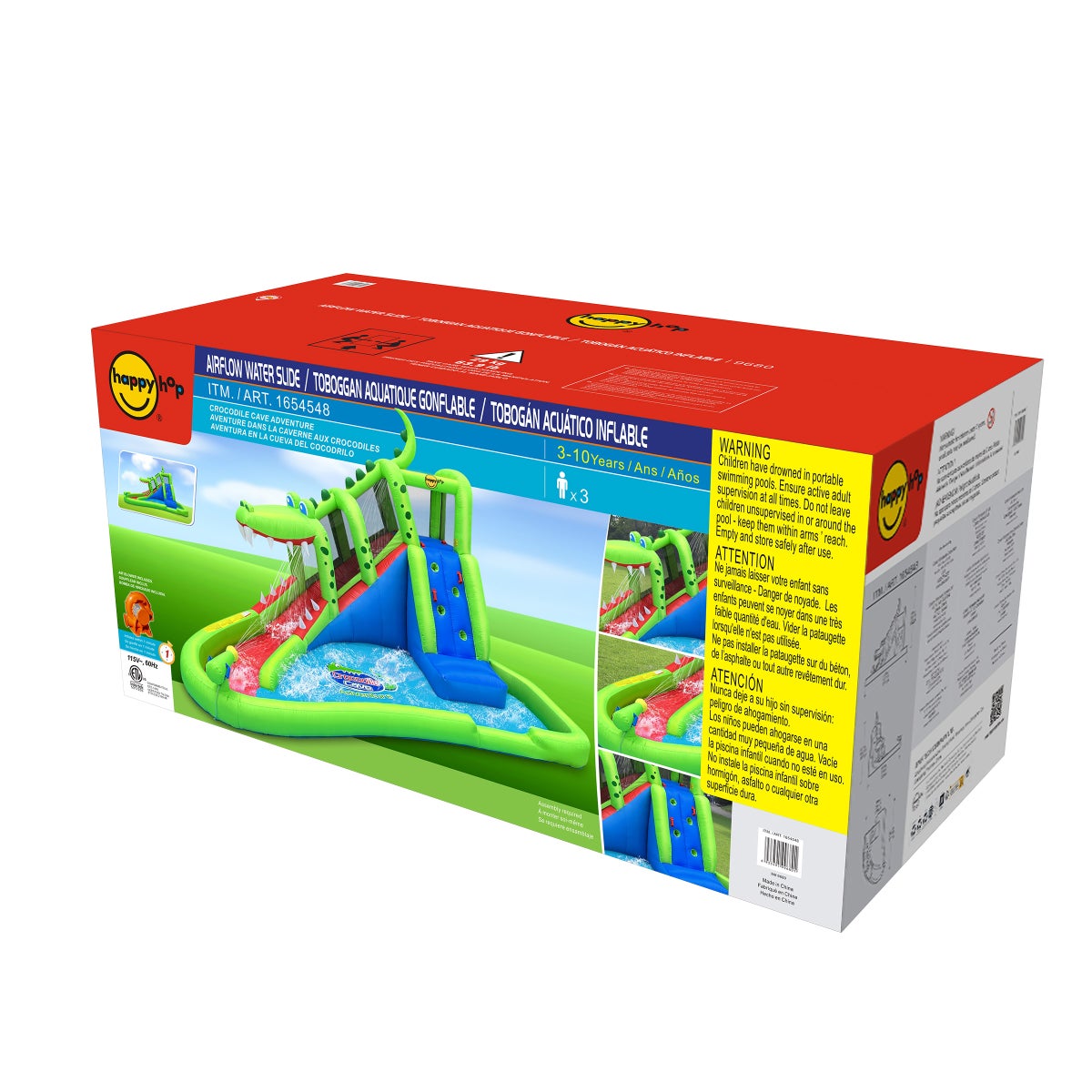 NEW - Crocodile Cave Adventure Water Slide