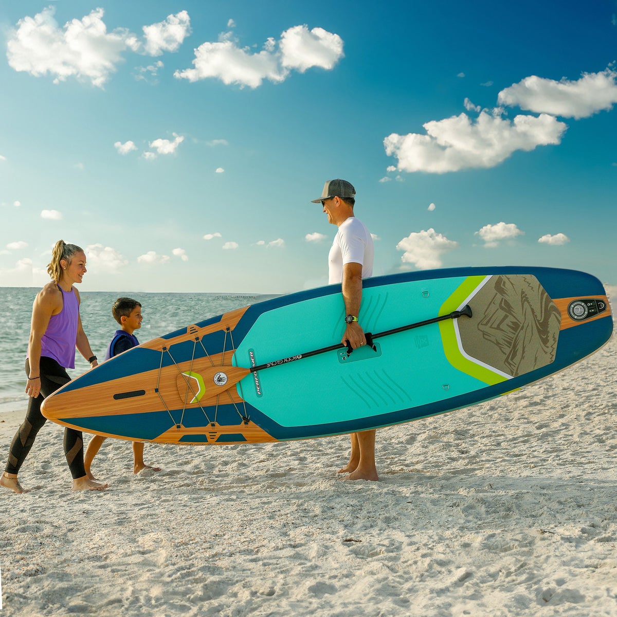 NEW - Body Glove Performer 11' Inflatable Stand-Up Paddle Board Package