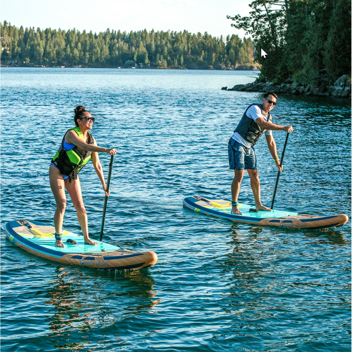 NEW - Body Glove Performer 11' Inflatable Stand-Up Paddle Board Package