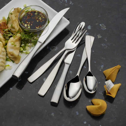 NEW - Mikasa Satin Loft 75-piece Flatware Set