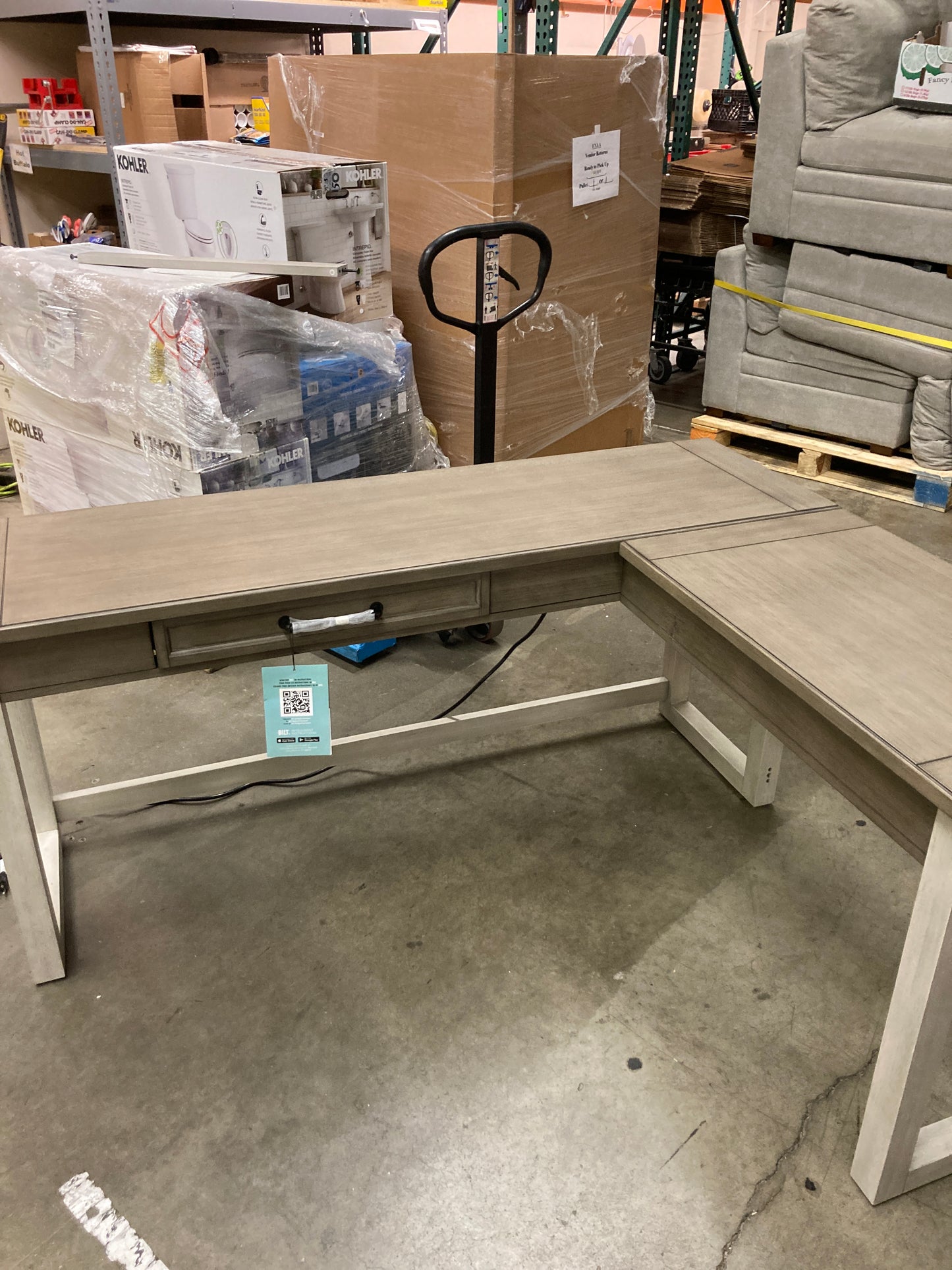 Like NEW - Costco - Evelyn Mae Corner Desk - Retail $379