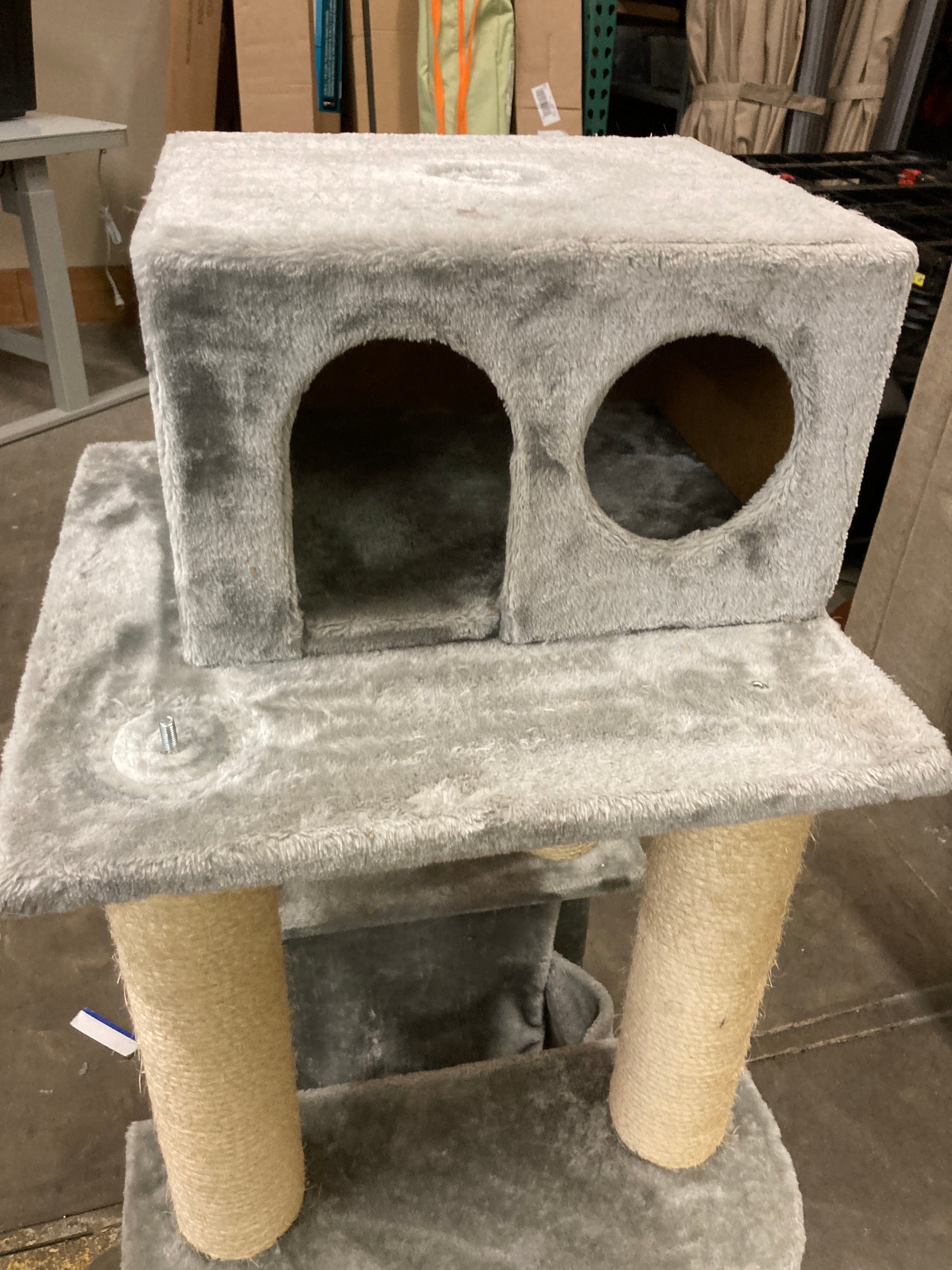 Catry Cat Tree with Hammock and Condo Default Title