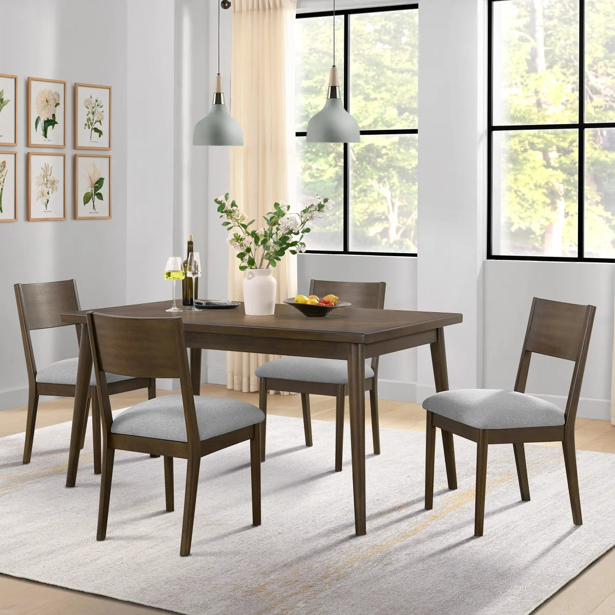 NEW - Clare Valley 5-piece Dining Table Set - Retail $799