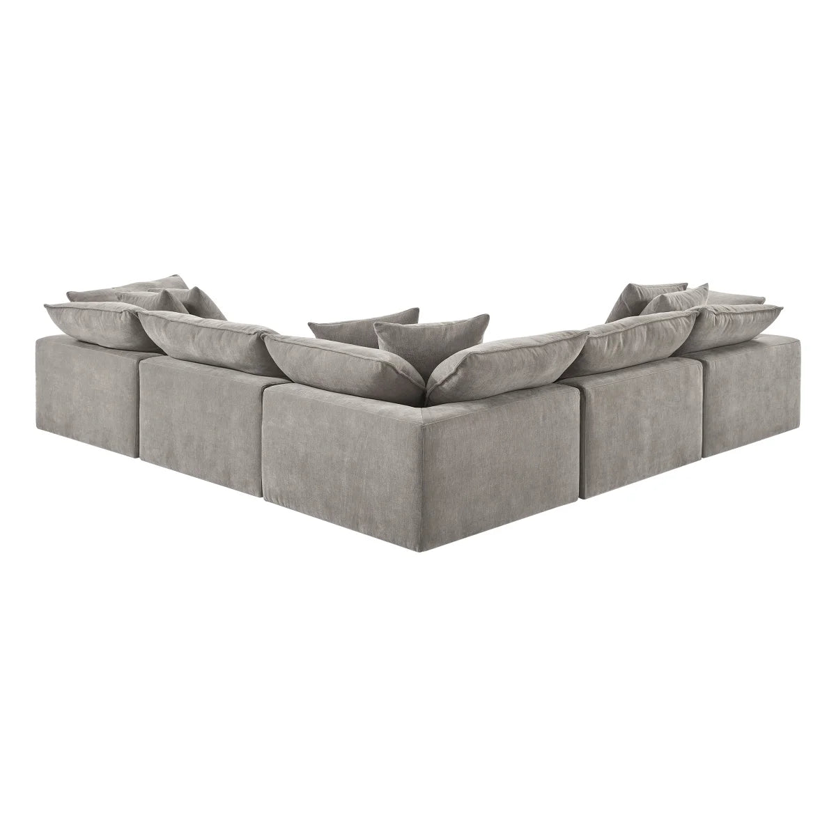 Like NEW - Costco - Sereen 6-piece Fabric Modular Sectional, Light Brown - Retail $2399