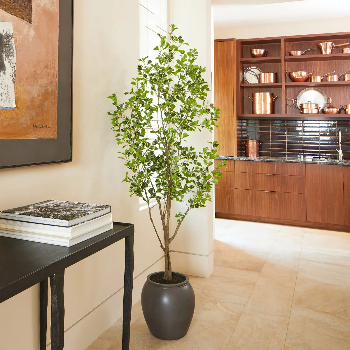 Faux 6.5 ft Ficus Tree