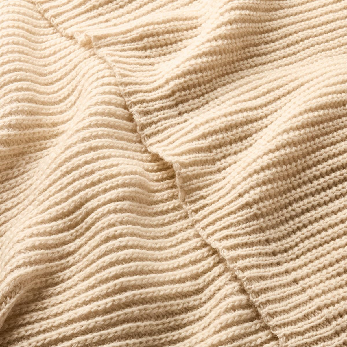 50"x60" Knit Value Throw Blanket Oatmeal - Hearth & Hand™ with Magnolia