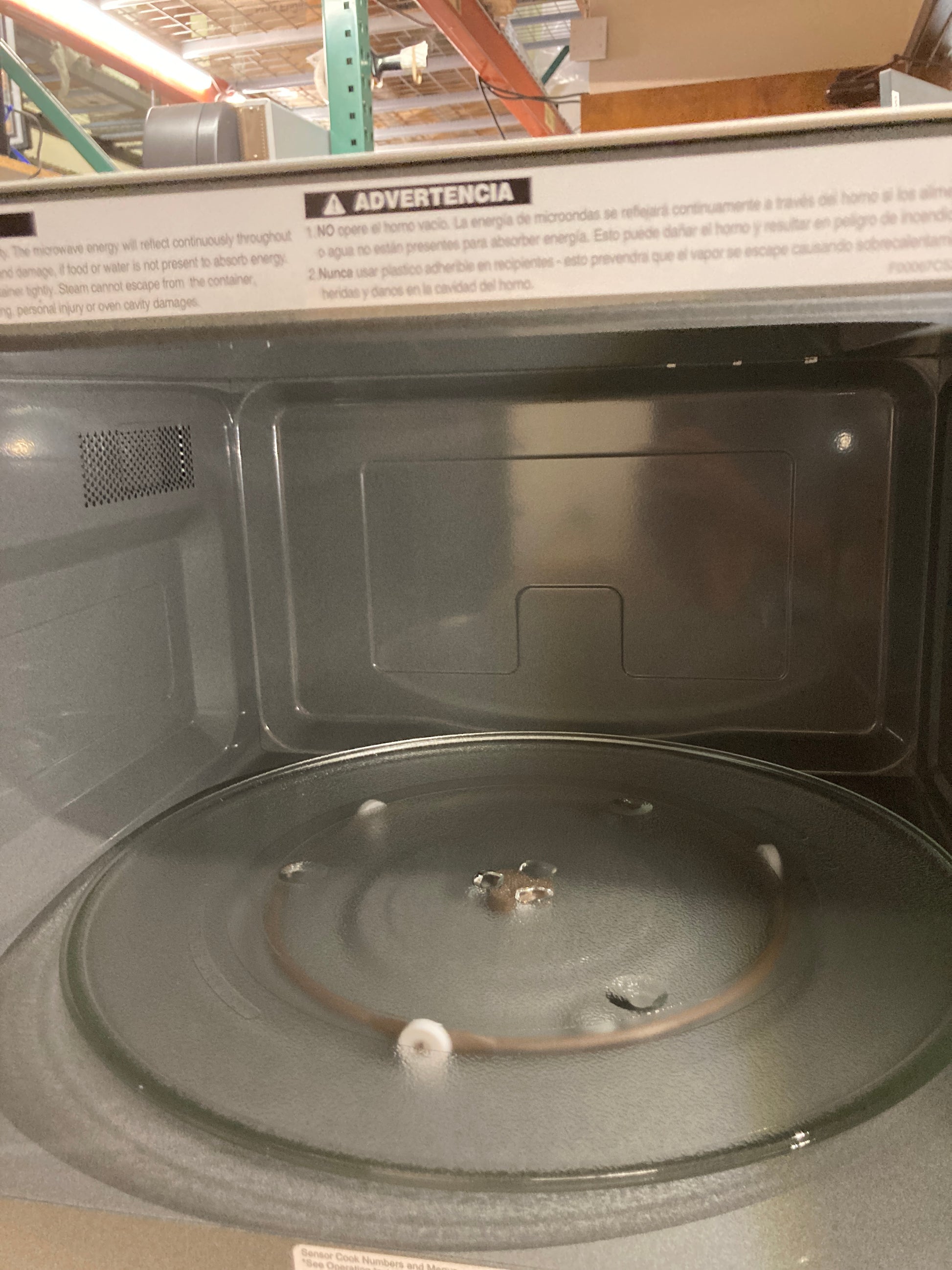 Panasonic Family Size 2.2CuFt Countertop Microwave Oven with Cyclonic Inverter Technology NN-SN97HS Default Title