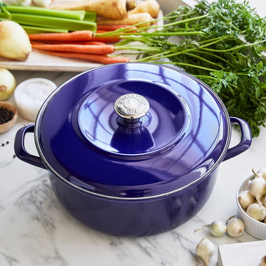 Merten & Storck 5.3qt Enameled Iron Dutch Oven
