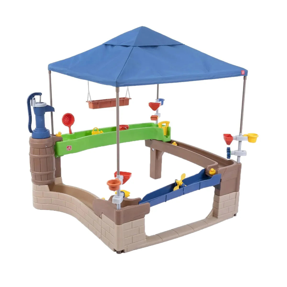 NEW - Step2 Pump & Splash Shady Oasis Water Activity Center - Retail $189