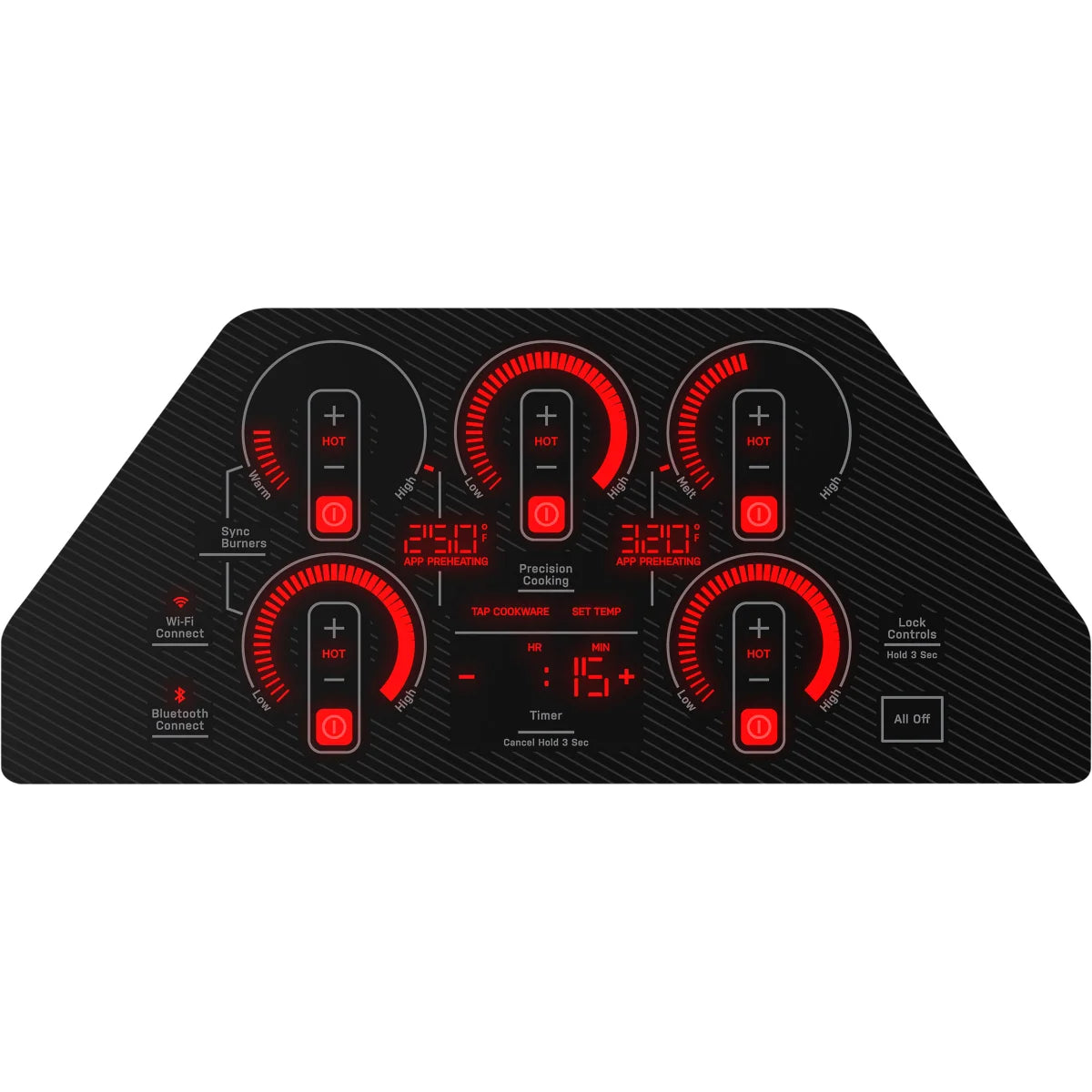 NEW - GE Profile 36" Built-In Touch Control Induction Cooktop - Retail $2099