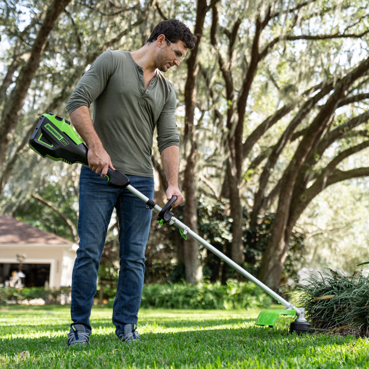 NEW - Greenworks 80V Attachment Capable 16" Trimmer/Edger