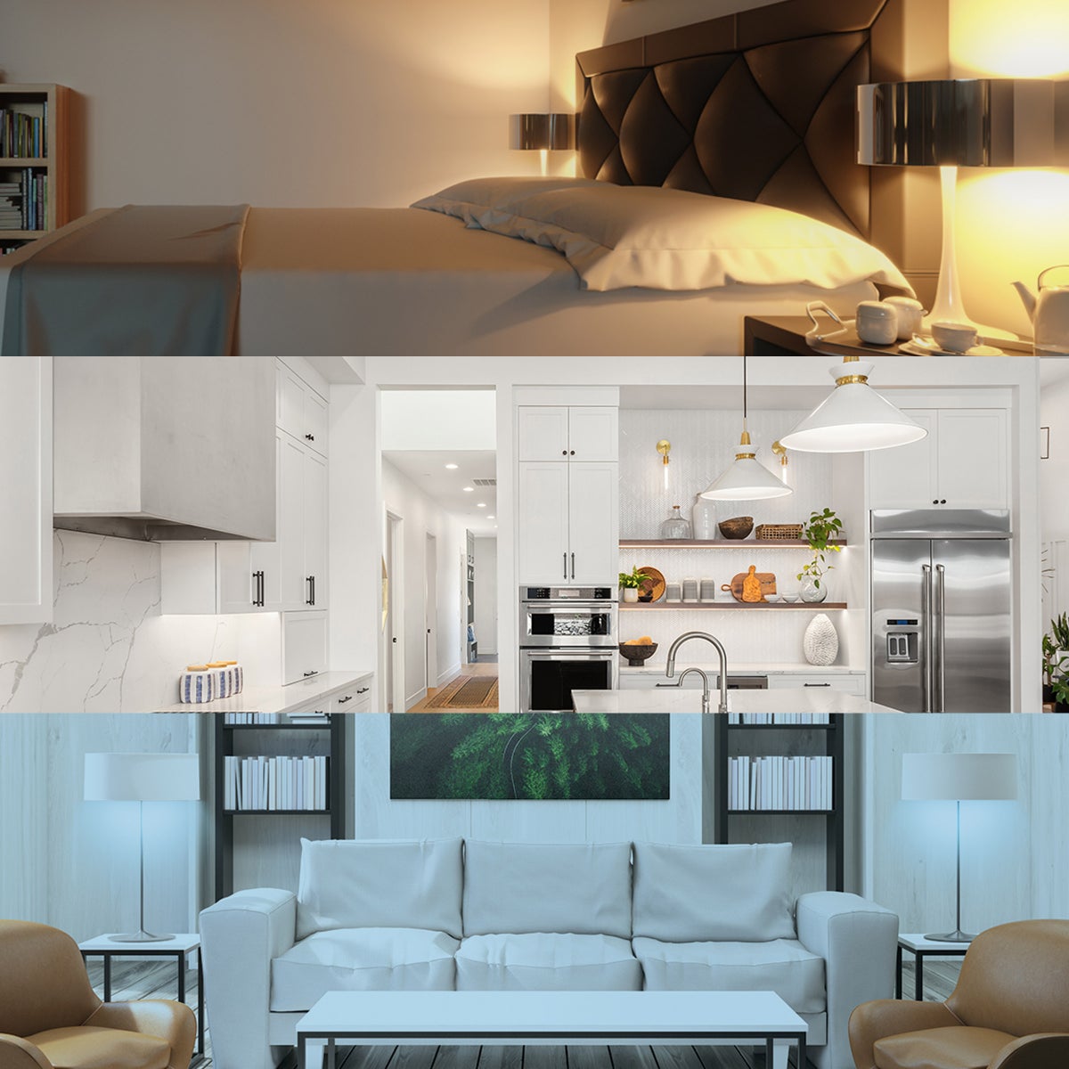 Feit Electric 75W Replacement 5-CCT LED Recessed Downlight 4PK