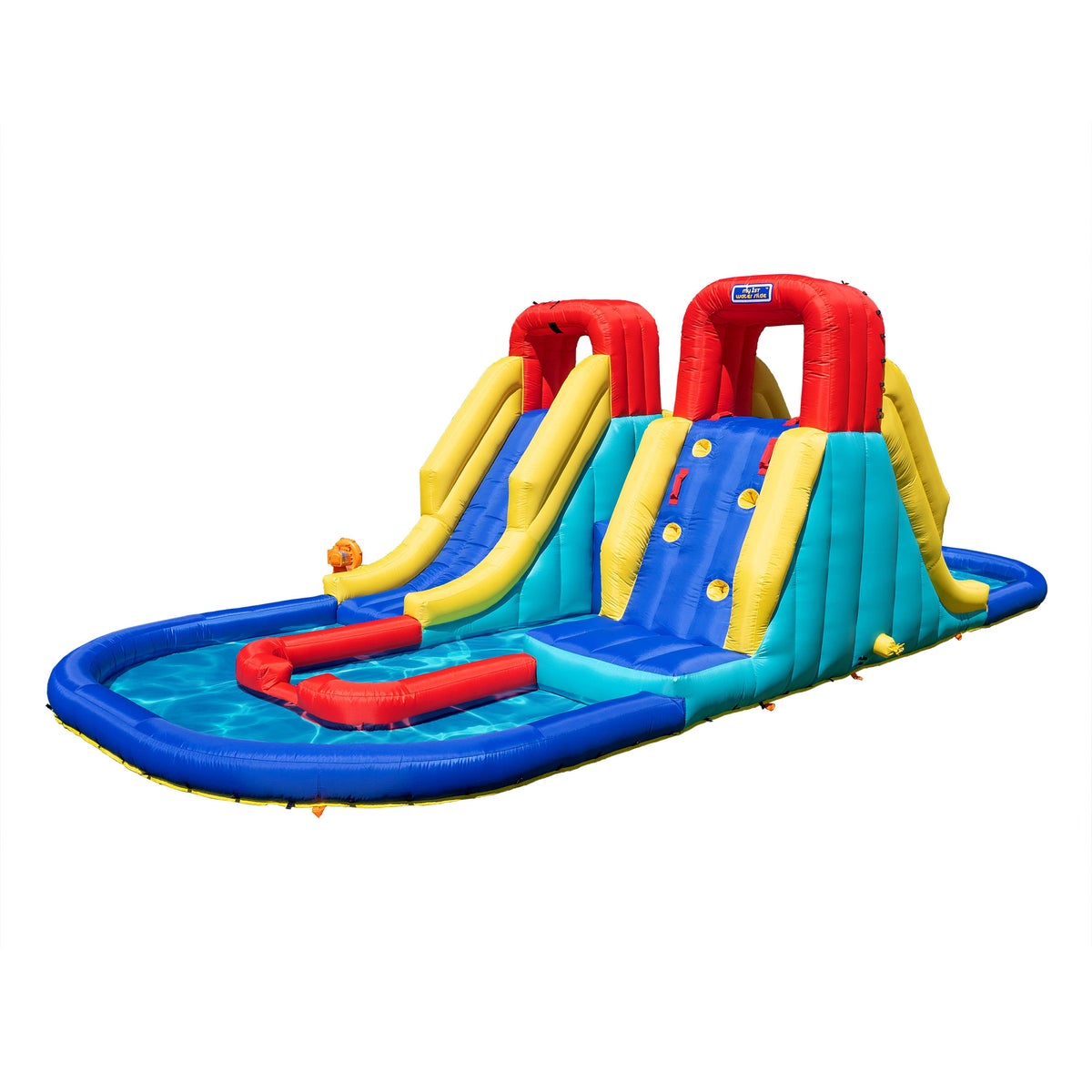 NEW - Sportspower Racetrack Inflatable Water Slide