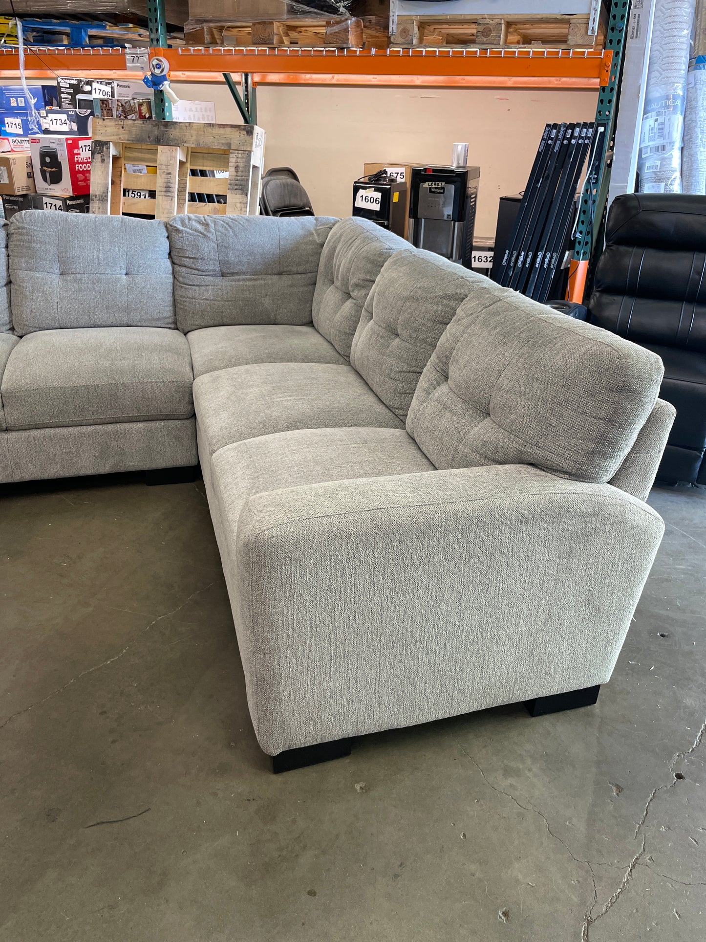 Costco - Annadale Fabric Sectional - Retail $1499