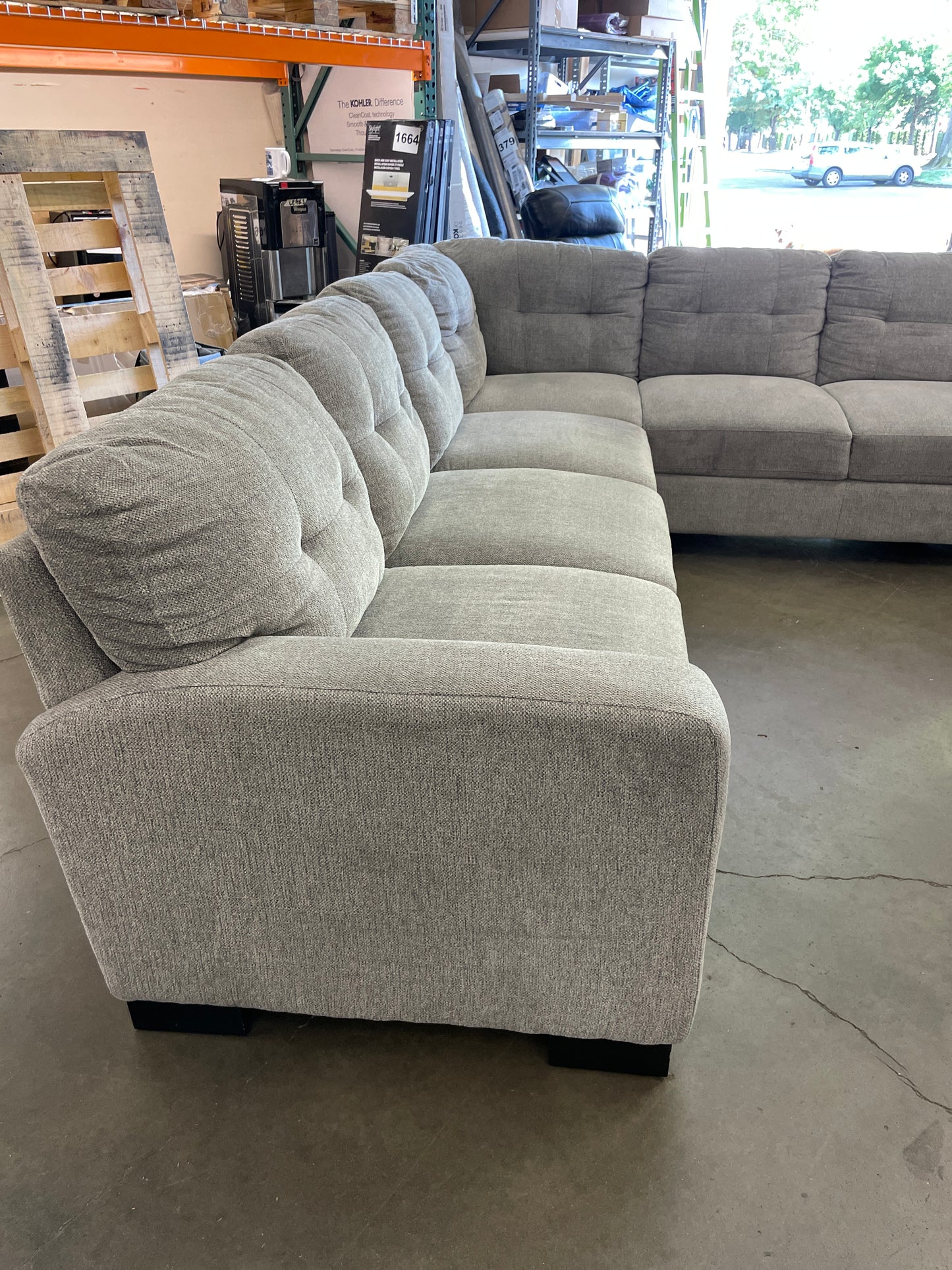 Costco - Annadale Fabric Sectional - Retail $1499